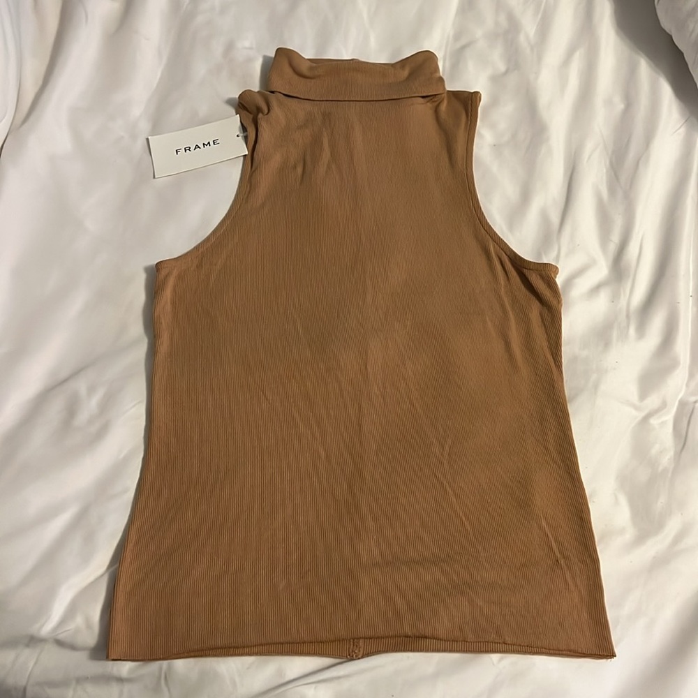 Frame turtleneck tank